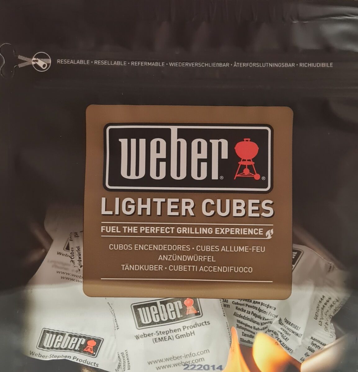 Lighter cubes från märket Weber