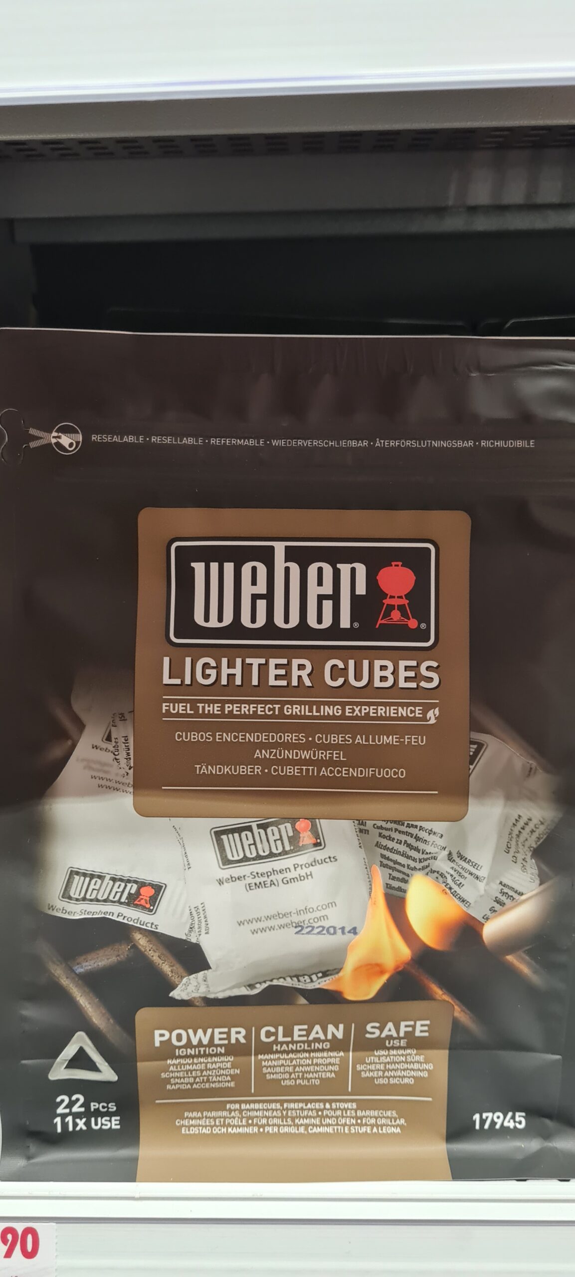 Lighter cubes från märket Weber