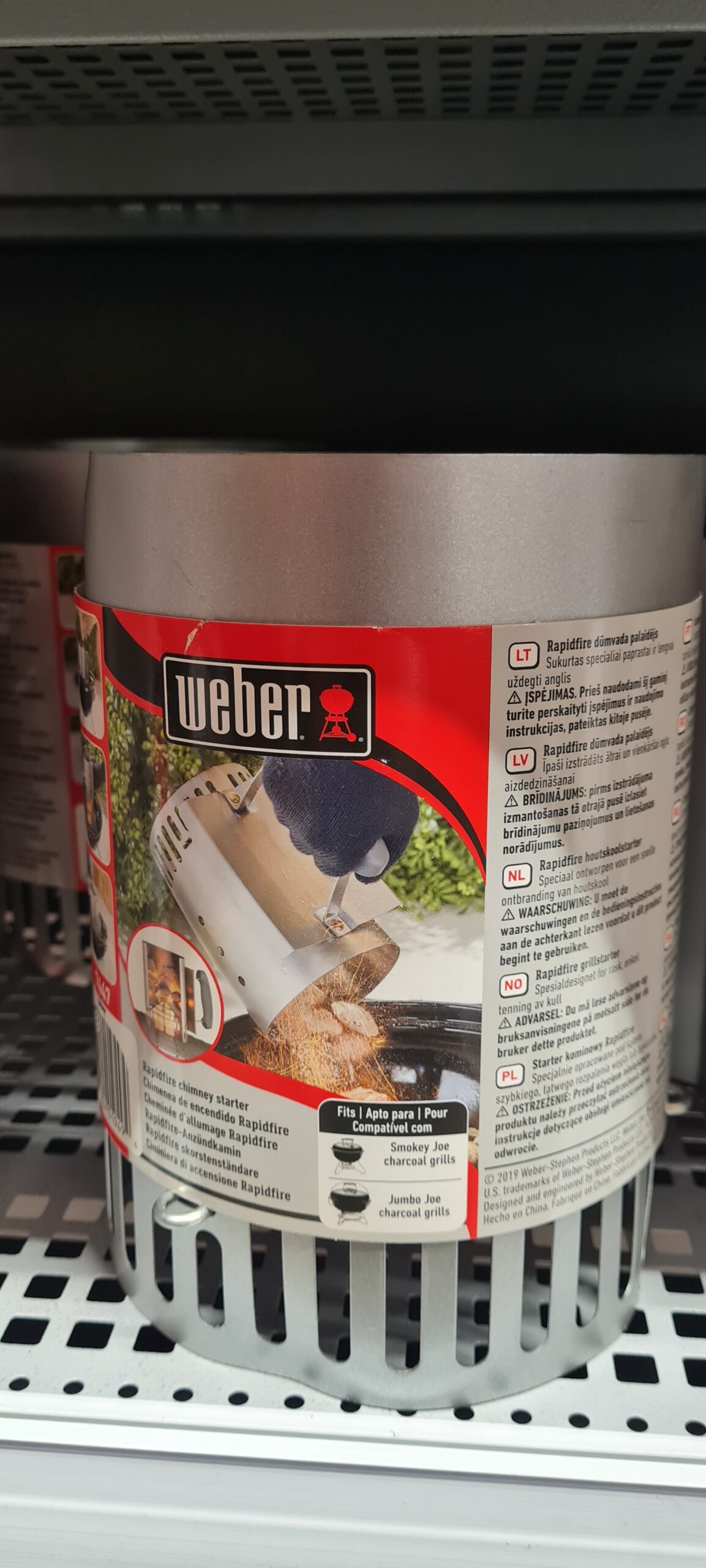 Rapidfire chimney starter från märket Weber